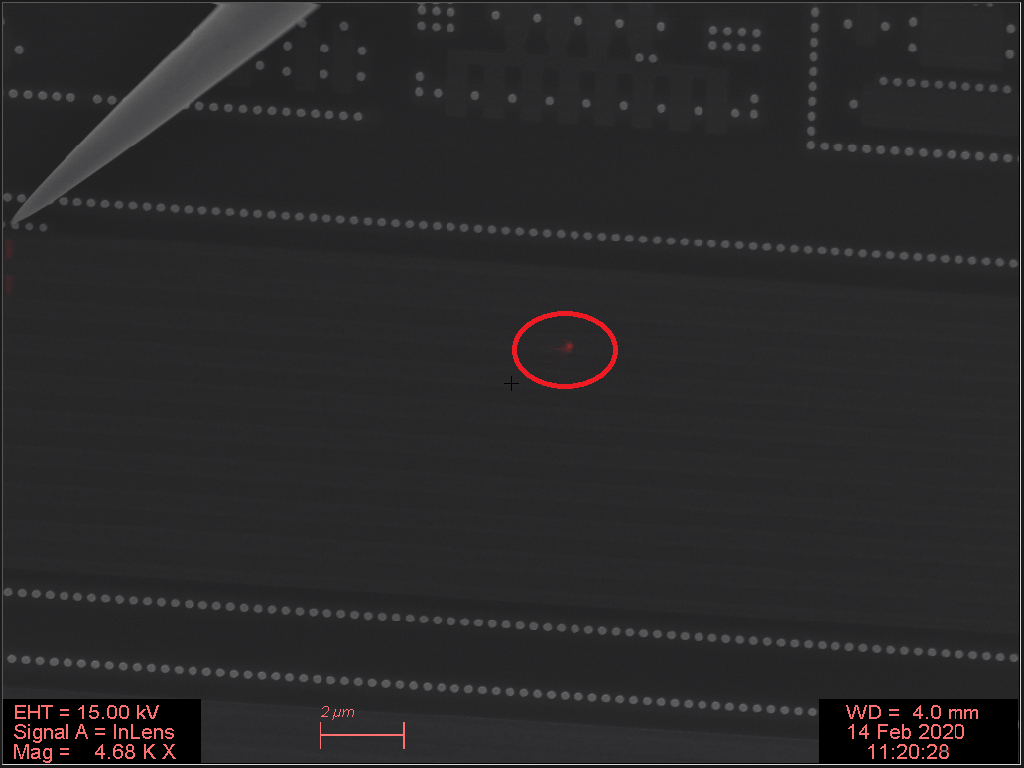 MESOSCOPE Success to locate defect via EBIRCH from Mesoscope’s tips