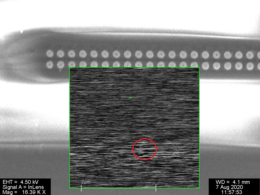 MESOSCOPE Success to locate defect via EBIRCH